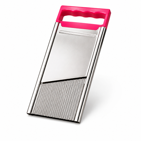 Ritu R-19 Stainless Steel Ripple Slicer with New Handle – Kitchen Tool