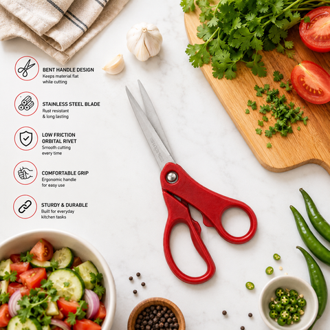 Munix AS-5180/P Scissor 202mm – Multi-Purpose Stainless Steel Scissors