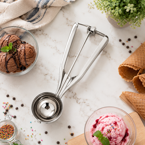 Regan R-101 Stainless Steel Ice Cream Scoop Small – Kitchen Utensil