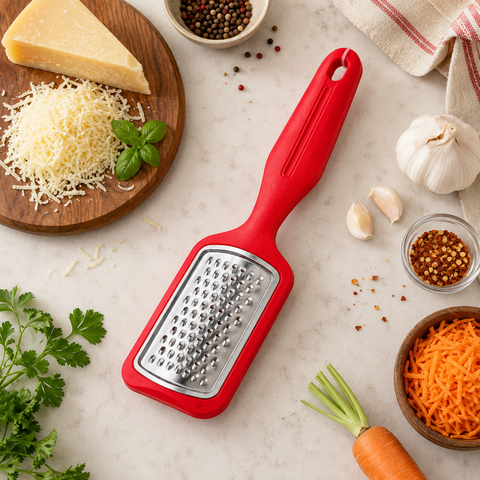 Signo Grassy Cheese Grater – Stainless Steel Kitchen Grater