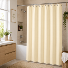 PI-Mat Striepe Shower Curtain – Stylish Bathroom Curtain
