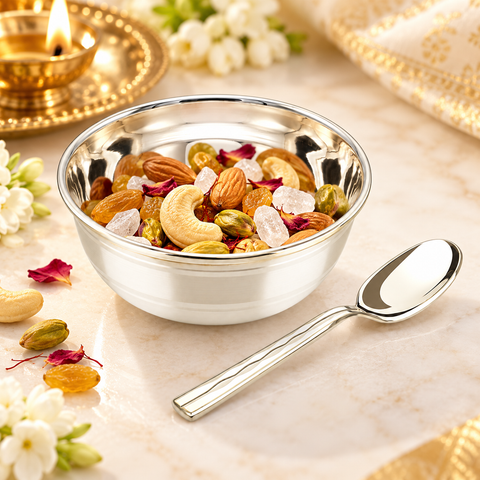 SEMORA MAGNA BOWL SET SILVER PLATED