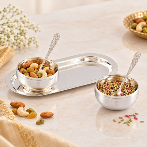 SEMORA IMPERIAL SERVING SET SILVER PLATED