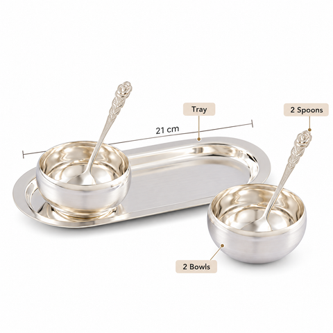 SEMORA IMPERIAL SERVING SET SILVER PLATED