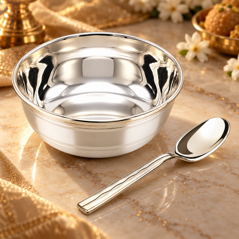 SEMORA MAGNA BOWL SET SILVER PLATED