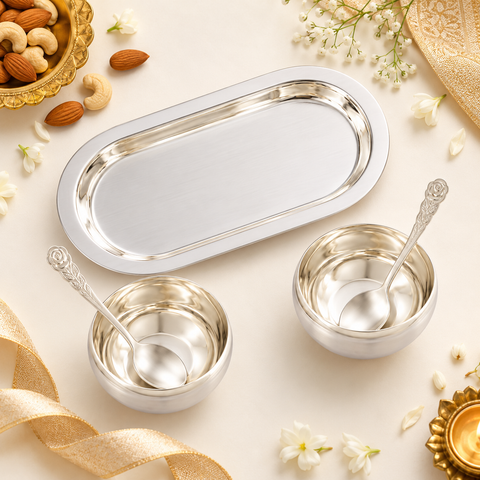 SEMORA IMPERIAL SERVING SET SILVER PLATED