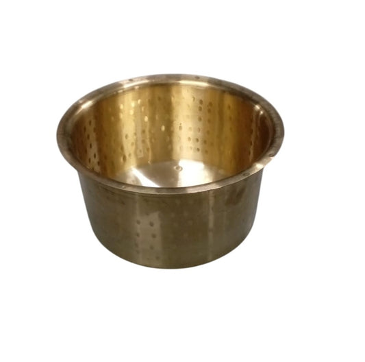Brass Top Bhagona Patila No.23 – 30cm Diameter | Traditional Brass Cookware