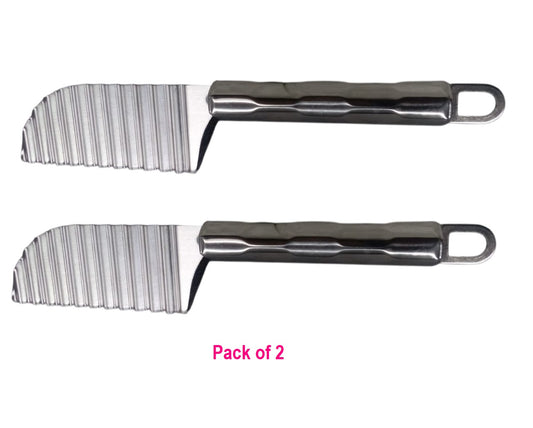 Stainless Steel Cheese Cutter Pack of 2 | Multipurpose Vegetable, Fruit & Food Slicer