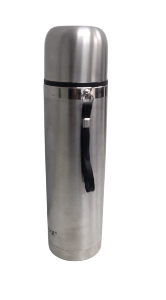 nanobot SS Thermax Double Layer 24 Hours Hot/Cold Vacum Insulated Water Bottle 1000 ml Steel Flask