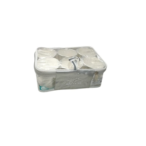 Silverglow Silver Plated Bidding 6pcs Glass Set (G-105/G-111), for Gifting, Guest Serving, Return Gifting, Occasionally Gifting, Utility Gifting, Every Occasion for Festival