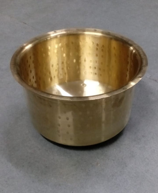 Brass Top Bhagona Patila No.24 – 31cm Diameter | Traditional Brass Cookware