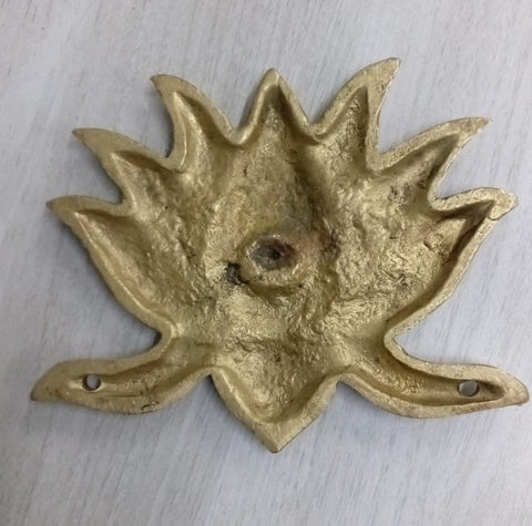 Brass Lotus Wall Hanging for Wall Door, Lotus Flower for Decoration
