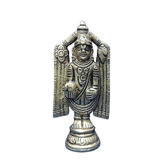 Lord balaji Idol Brass Decoration Gift for Pooja/Worship/Temple Decor Wedding Gift