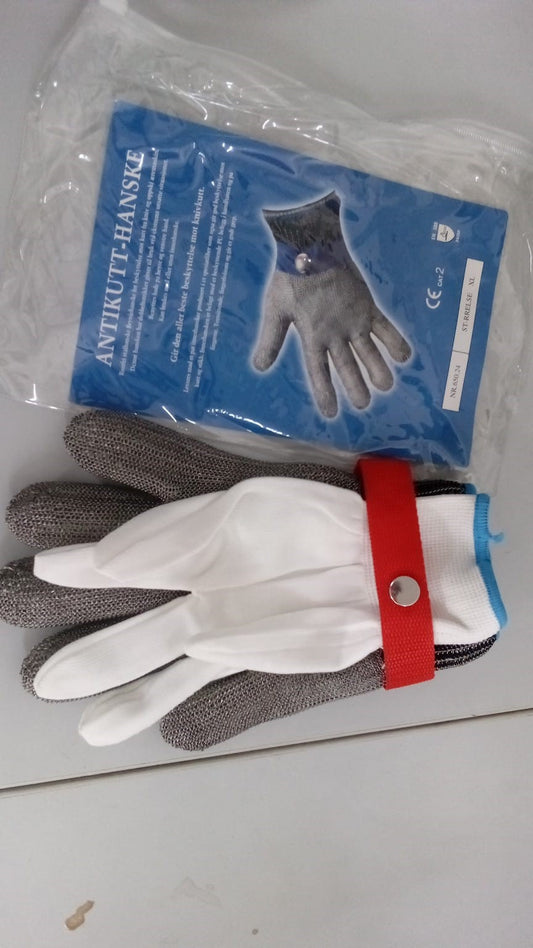 National Stainless Steel Mesh Glove - Level 5 Cut Resistant Safety