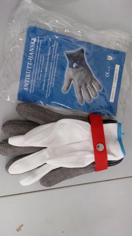 National Stainless Steel Mesh Glove - Level 5 Cut Resistant Safety
