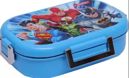 Jaypee Stainless Steel Lunch Box Missteel FROZEN Blue with Leak Resistant Cover/Tiffin