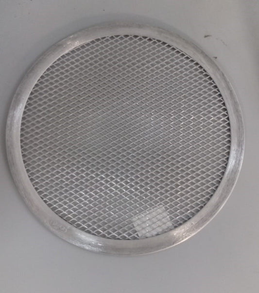 National 9" Aluminum Pizza Screen - Seamless Mesh for Crispy Crust