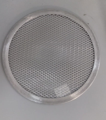 National 9" Aluminum Pizza Screen - Seamless Mesh for Crispy Crust