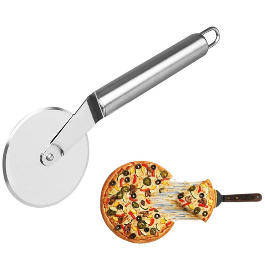 SHENGYA Stainless Steel Pizza Cutter Wheel with Stainless Steel Handle