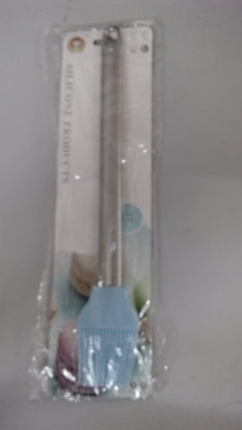 Vami 26cm Silicone Spatula & Brush Set - Durable Stainless Steel Handle