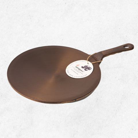 Cast Iron Single Long Handle Roti Tawa Tawa 27 cm diameter