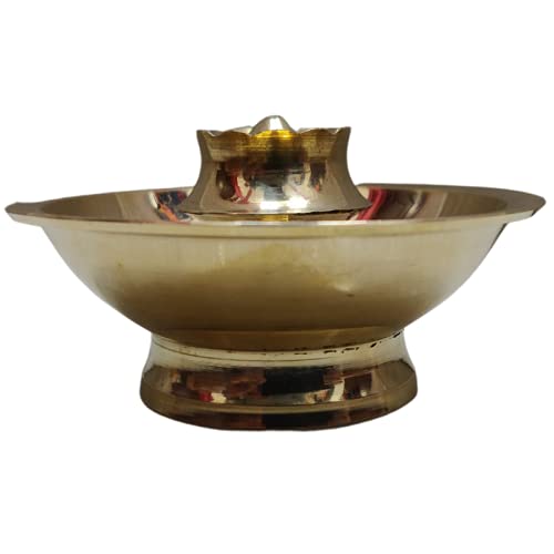 Agarbati Agardan Katori Stand No.4 Brass Incense Holder