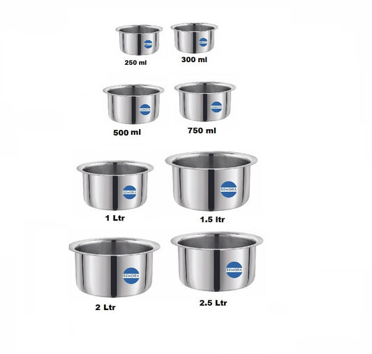 Stainless Steel FB Tope Set (8pcs) No.(8 to 15)