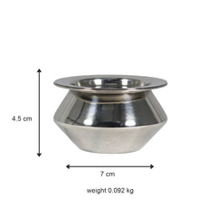 Semora Stainless Steel Handi Set – Pack of 3 (Sizes 3, 2, 1) Durable Cook & Serve Handis