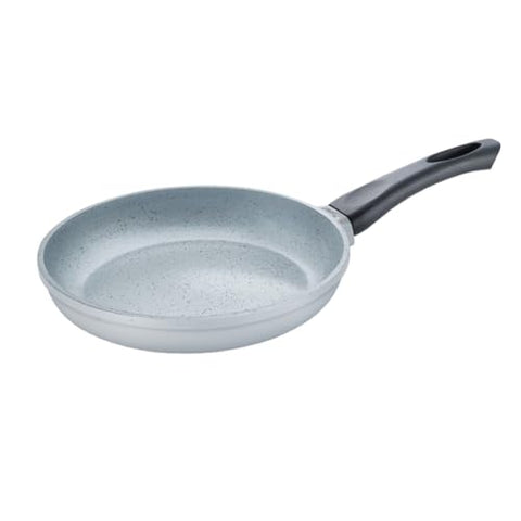 Prestige Ceraglide Die Cast Aluminium Ceramic Fry Pan 24cm/1.6L Grey|3 Layer Easy Release Coating|Works on Gas & Induction|Extra Thick Heavy Base|Stain Resistant|Cool Touch Handle|1 Year Warranty