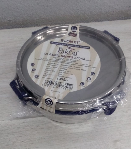 Falcon Econxt Stainless Steel 550 ml Lunch Box