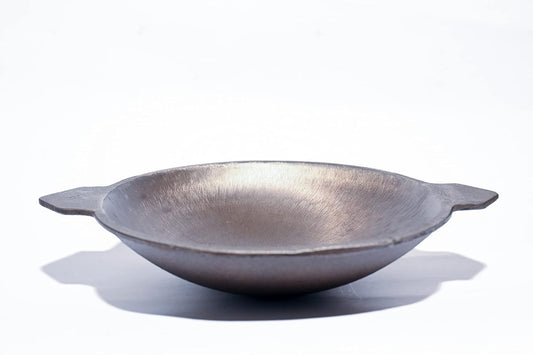 Aarogyam Cast Iron Appam Pan – 8 Inch (20.5cm), 1L Smooth Finish Non-Stick Kadhai