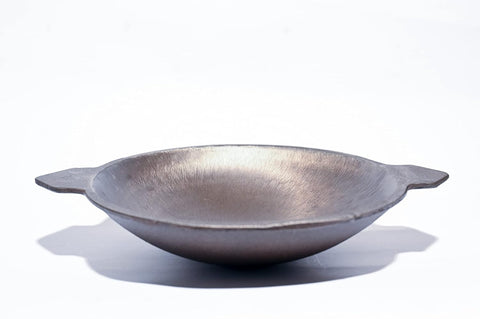 Aarogyam Cast Iron Appam Pan – 8 Inch (20.5cm), 1L Smooth Finish Non-Stick Kadhai