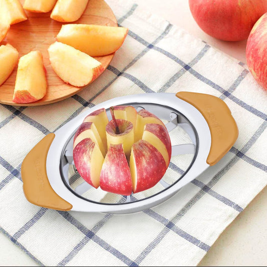Apple Cutter: Easy and Quick Slicing Stainless steel and sharp blades Apple Slicer