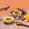 Vinod Stainless Steel 304 Grade Tope with Lid (Induction Friendly)