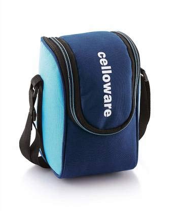 Cello Max Stainless Steel Fresh Prime 4 Lear Lunch (Blue)