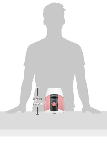 Prestige 550 Watts Stylo V2 Mixer Grinder with 3 Stainless Steel Jar| Ergonomic Design| See-Through Lids|Sturdy Handles| Durable Body| Red & White