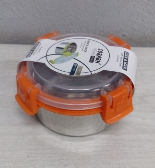 Sorabh Stainless Steel Lock Tiffin Box No.7