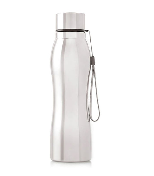 Stainless Steel Aqva Water Bottle 1000ml – Leakproof, Durable & Reusable Drinking Bottle | Pack of 6