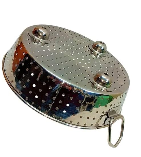 Stainless Steel Small Rice Strainer No.1 with Handles Colander for Washing Vegetables Strainer