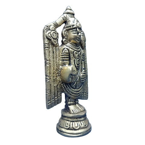 Lord balaji Idol Brass Decoration Gift for Pooja/Worship/Temple Decor Wedding Gift