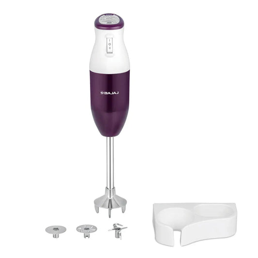 Bajaj HB 23 160W Hand Blender | MULTIFUNCTION BLADES- 2 SPEED SWITCH