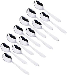17G Dessert Spoon Set 6 Pc – Premium Stainless Steel Spoons for Desserts & Dining
