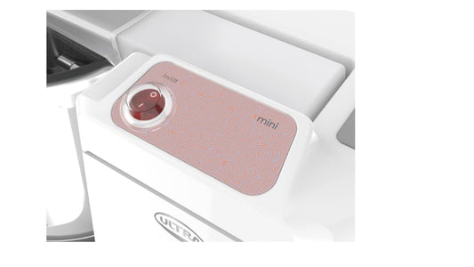 Ultra Mini Wet Grinder 1.25L, Patented Conical Stones, ABS Body, Multiutility Drum, CE Certified in House Motor with 5 Years Warranty, AISI 304 Food Grade Stainless Steel, 85W Power, 110V(White)