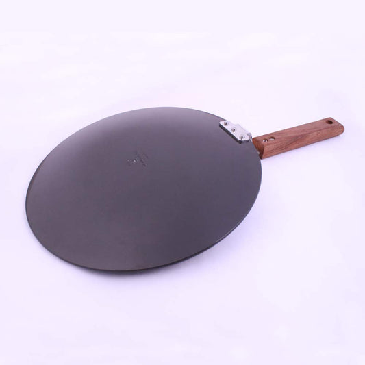Wonderchef Ebony 25cm Roti Tawa | Hard-Anodized Aluminium, Non-Stick