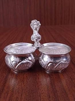 German Silver PEACOCK BOWL 2