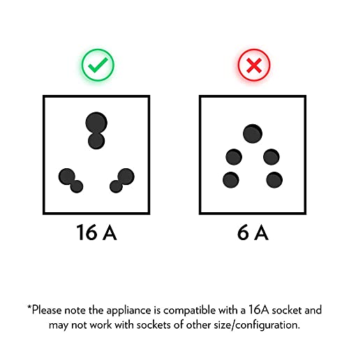 Borosil 1.8L Electric Glass Kettle | Made in India Borosilicate Glass Body with Blue Backlight | Auto Cut-Off, 360° Base, Spout Filter | Fast Boil | Cord Winder | 1 Year Warranty