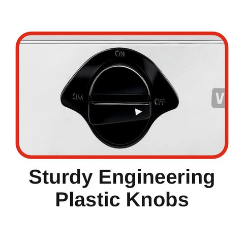 Vidiem Victor Stainless Steel Gas Stove 3 Burner| Brass Burners | Mirror Finish | Large Cooking Space | Anti-Rust | High Efficiency | ISI Certified | 5 Year Warranty