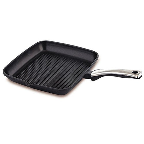 Prestige Die Cast Plus Grill Pan, 24 cm, Black (Aluminium)