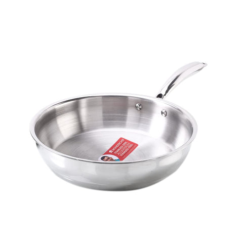 Wonderchef Nigella 24 cm Tri-ply Stainless Steel Fry Pan – 2 L