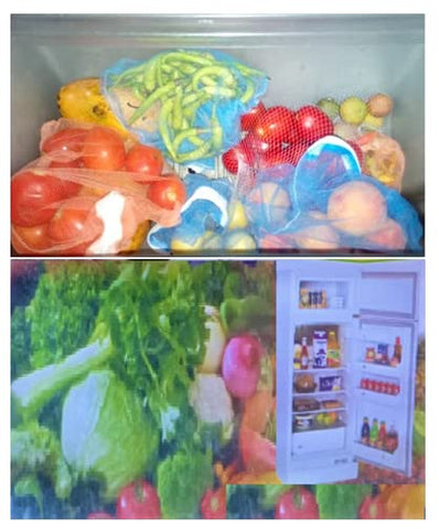 Vegetable Storage Bags (Pack of 12)